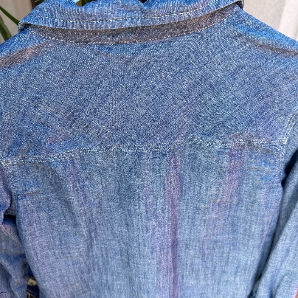Hem 23" Levi’s Kids Denim Jacket Lightweight Cotton Knit Lined - Picture 8 of 10
